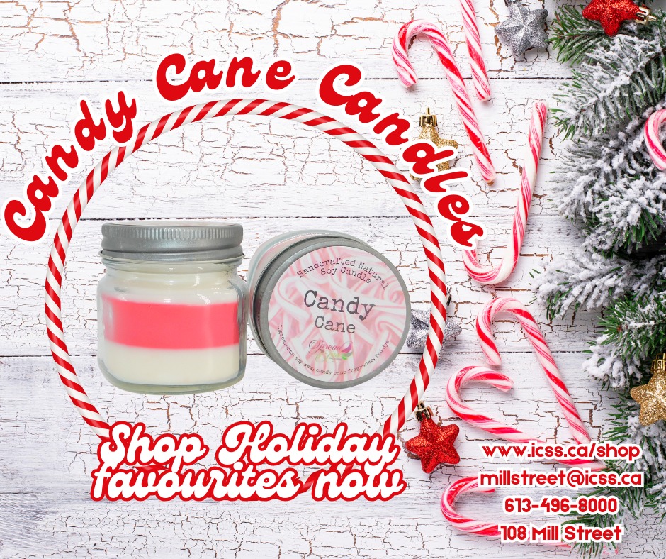 Candy Cane Candles: Shop Your Holiday Favourite Now!